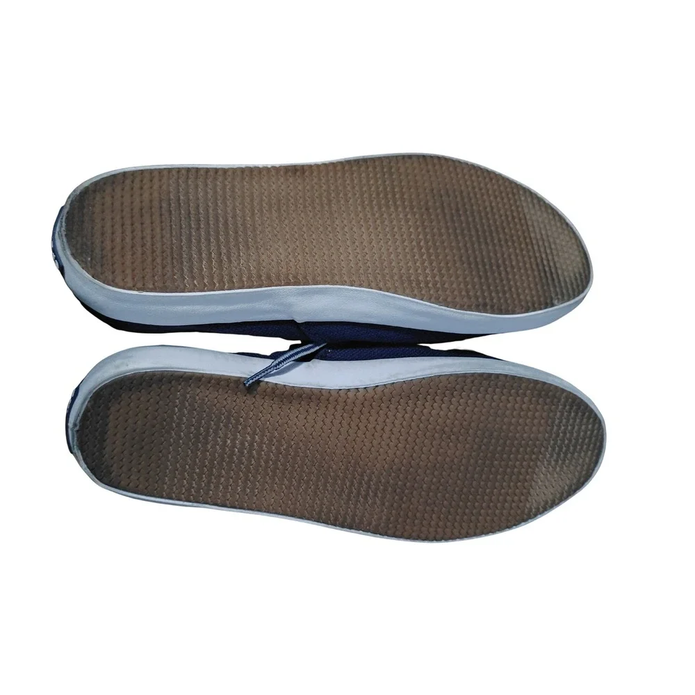 Sperry Washable‎ Memory Foam Blue Canvas Lace Up Boat Sneakers Size 7M